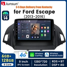 For Ford Escape 2013-17 6+128G Android14 CarPlay Car Stereo Radio 4G GPS Navi FM