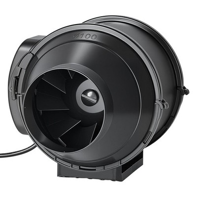 4-inch 180CFM Inline Ventilation Blower Fan Pure Copper Motor 37dB Quiet
