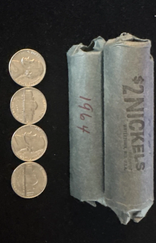 Jefferson Nickels 1960-1969 40 coins with Various Dates and Mintmarks - Image 3 of 3