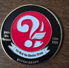 Project Popeye Weather Warfare Challenge Coin – USAF 1st Weather Group – Vietnam