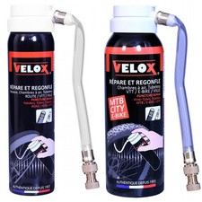 Velox Reifen Pannenspray f&uuml;r SV Sclaverand und AV Autoventil  | Fahrrad