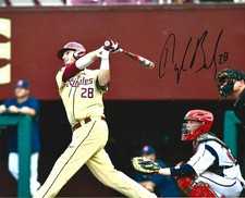 FLORIDA STATE SEMINOLES BASEBALL GREATS JAYCE BOYD & DYLAN BUSBY SIGNED 8X10 LOT