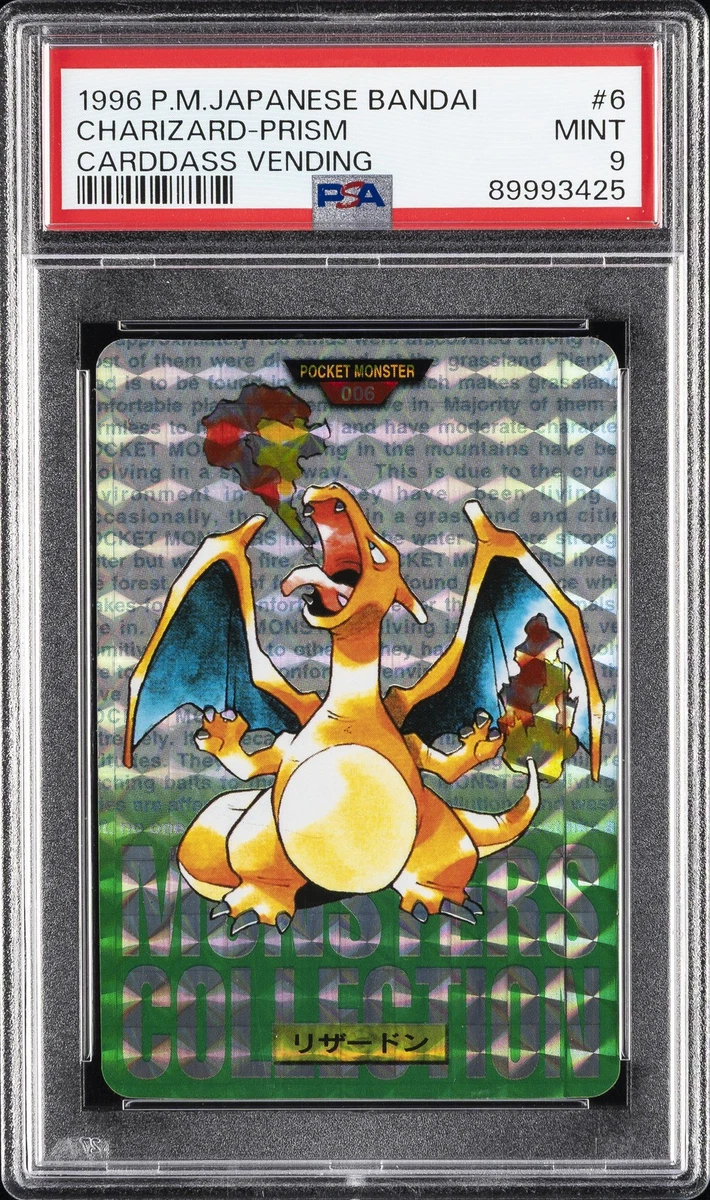 Charizard Pokémon TCG Bandai Professional Sports Authenticator