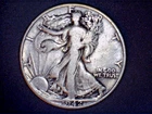 1942 Liberty Walking Half,  Circulated Ave, .3617 Oz Silver (US-8835)