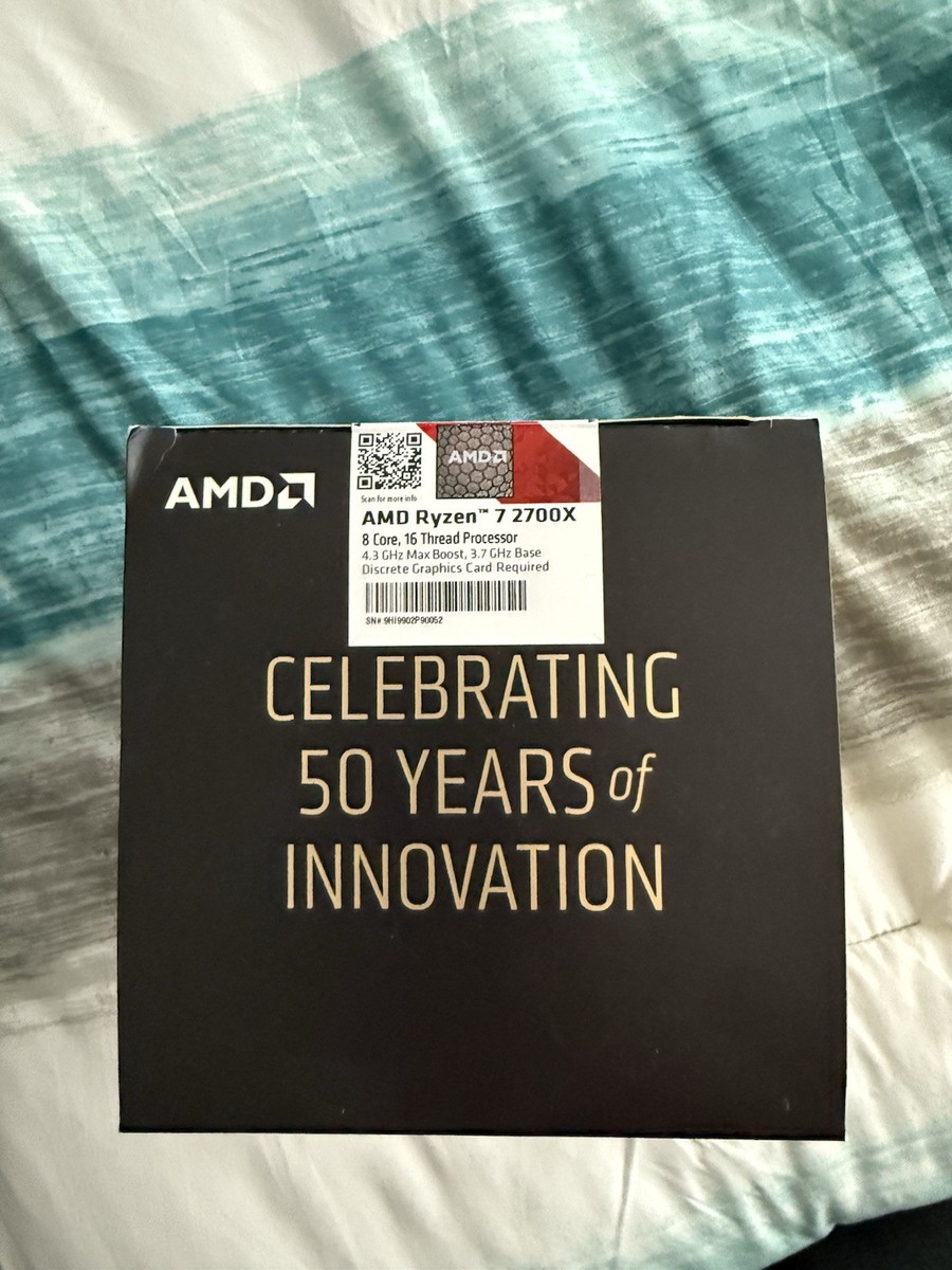 CPU Ryzen 7 2700X 50th Anniversary Edition Amazon.com: AMD Ryzen™ 7 5800XT 8-Core, 16-Thread Unlocked
