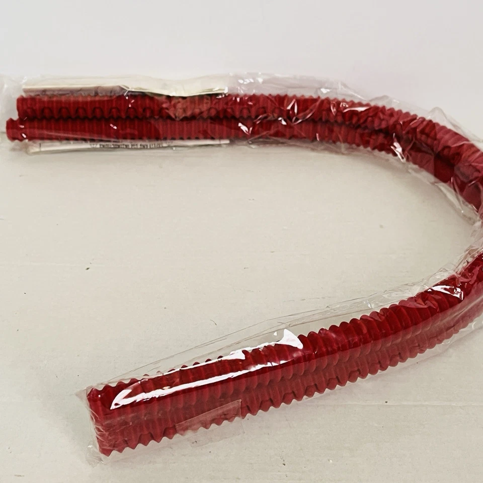 Pampered Chef Silicone Oven Rack Protectors Red 24” long New In original Plastic - Image 3 of 4