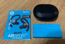 JLab JBuds Air True Wireless Signature Bluetooth Earbuds + Charging Case READ