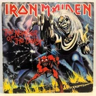 IRON MAIDEN - The Number Of The Beast (1982) - 12" Vinyl Record LP - G+