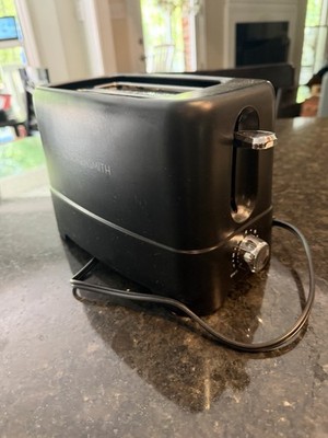 Modern Kitchensmith by Bella Black 2 Slice Toaster - Works