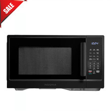 Insignia - 1.1 Cu. Ft. Countertop Microwave - Black