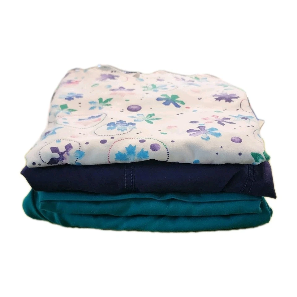 Conjuntos Exfoliantes X-Pequeños Para Mujer Gris Turquesa Anatomía y Púrpura Melocotones y Landau Foto 2 de 4