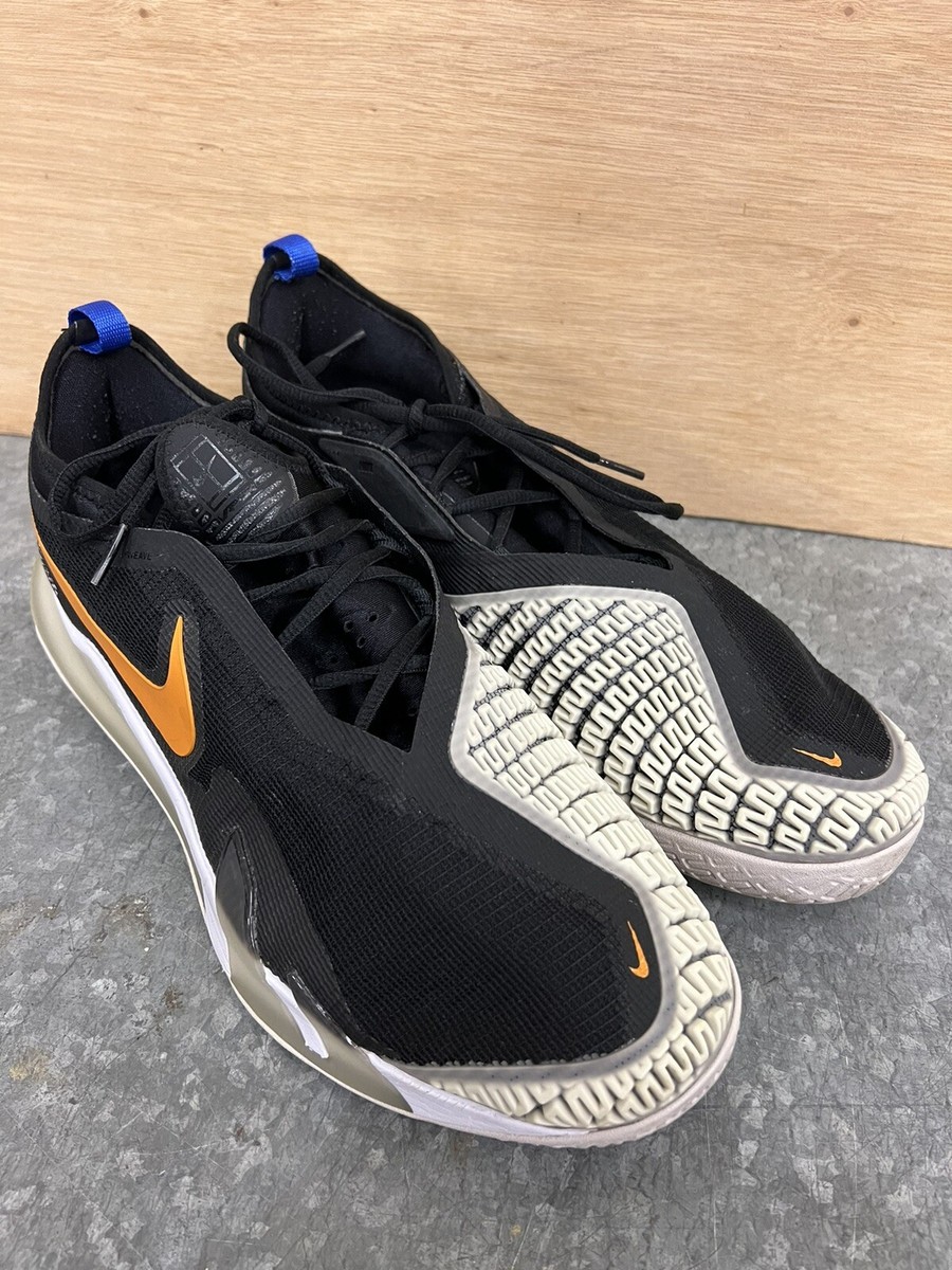 シューズ(男性用) M NIKE REACT VAPOR NXT HC CV0724-003 Nike Court React Vapor NXT HC Black/Sunset CV0724-003 Men's