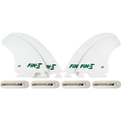 Fin-S  Q1 Hi-Per Resin Vector Fin-S Quad Surfboard Fins