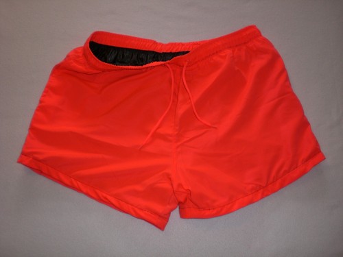 PVC COTTON DOPPEL BADEHOSE SHORTS & INNEN EXTRA SOFT PVC SWIM PANTS XL - Picture 9 of 14