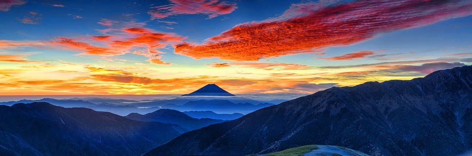 perfect 72x24 oil painting handpainted on canvas "mount fuji "@N14084 perfect 72x24 oil painting handpainted on canvas "mount fuji "@N14084
