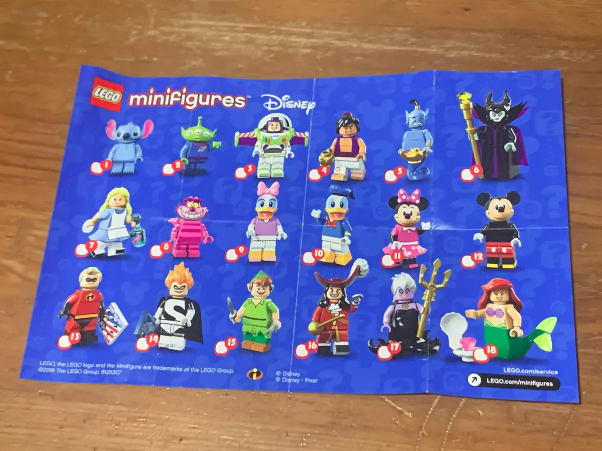 Lego disney figures series 1 sales