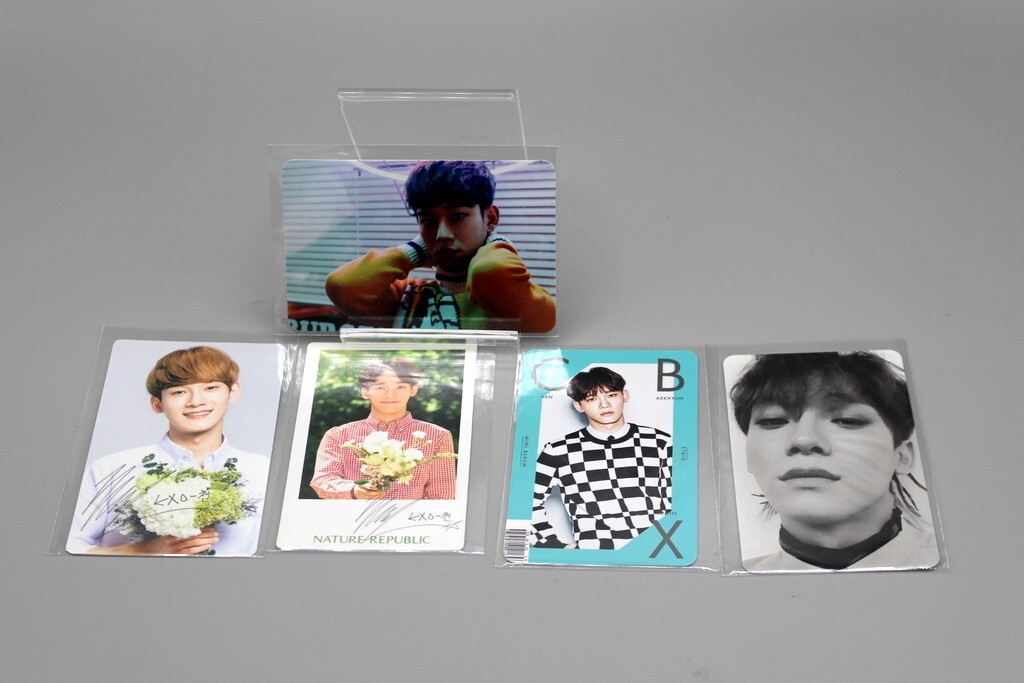 SET x5 Chen(EXO)Japan Korea Official Photocard | eBay