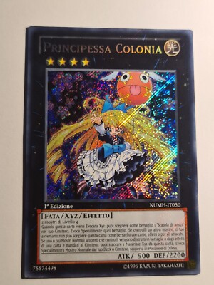Princess Cologne○YUGIOH○NUMH○SECRET RARE○ITALIAN○1st○NM #1069