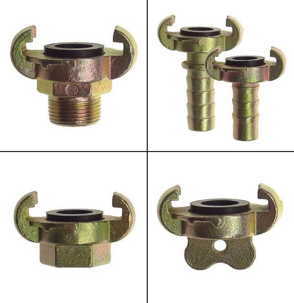 VALEKNA Pressluftkupplung DIN3489 Klauen Pressluft Kompressorkupplung Kupplung