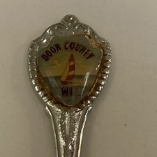 Door County Wisconsin Vintage Souvenir Spoon Collectible