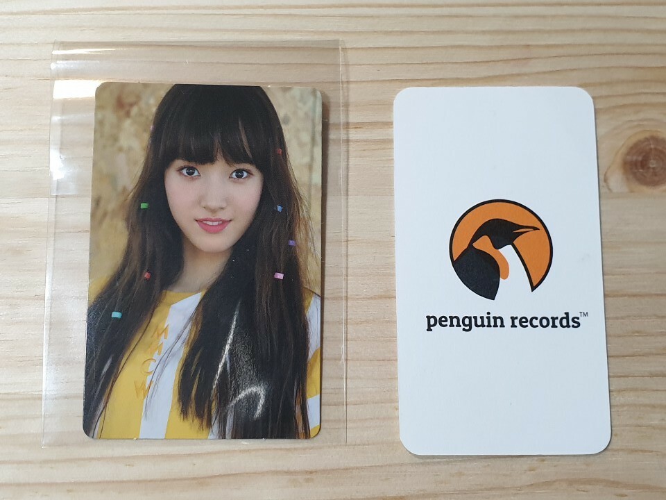 WEKI MEKI - 1ST MINI ALBUM WEME PHOTO CARD & PROFILE CARD ELLY