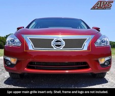 For 2013-2015 Nissan Altima Upper Stainless Steel Mesh Grille Insert