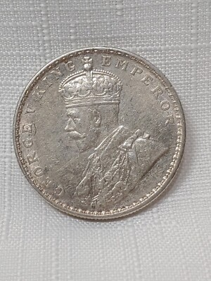 1918 India 1 Rupee Silver Coin - George V- | eBay