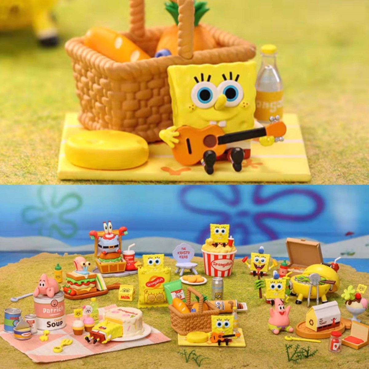 POP MART SpongeBob Picnic Party Series Blind Box Confirmed Figure