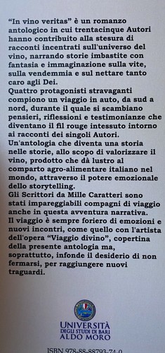 M. L. CLODOVEO, M. A. COLONNA IN VINO VERITAS RACCONTI DI UN VIAGGIO DIVINO 2016 - Picture 9 of 12