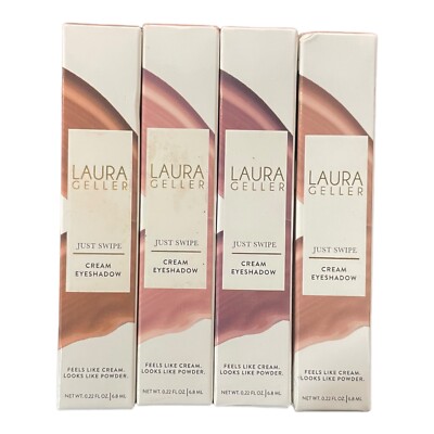 Laura Geller Just Swipe Cream Eyeshadow  6.8ml NIB(Choose Shade)