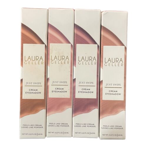 Laura Geller Just Swipe Cream Eyeshadow  6.8ml NIB(Choose Shade) - Afbeelding 1 van 2