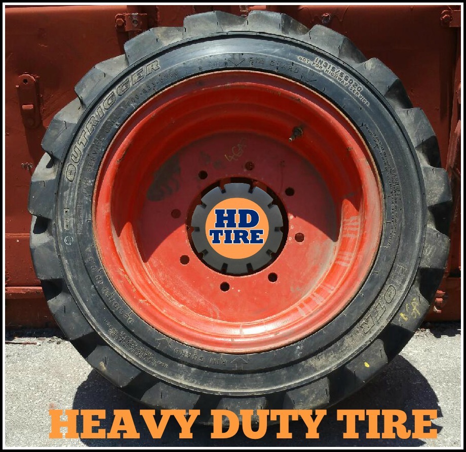 315/55D20 OTR Outrigger Foam Fill Tire and Wheel 31555D20, 31555D20