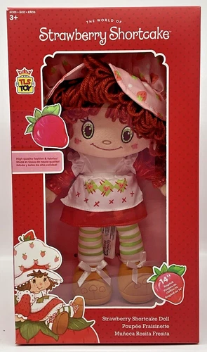 Strawberry Shortcake Rag Doll The World of Strawberry Shortcake 14 Inch Doll