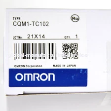 New in Box Omron CQM1-TC102 Temperature Controller Unit, RTD IN/Trans.Out P