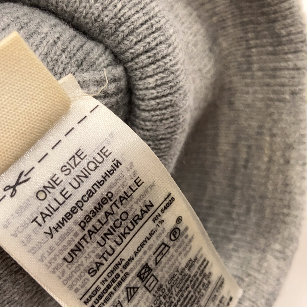 Gap basic gray winter cuff hat see notes - image 6