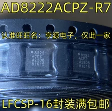 (1pcs)AD8222ACPZ-R7 Silkscreen 8222ACPZ Instrumentation Amplifier LFCSP-16 #98HY