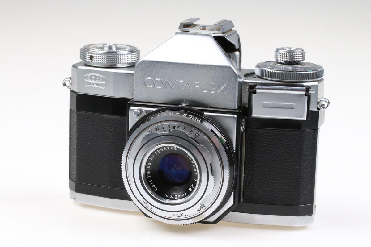 ZEISS IKON Contaflex II mit 45mm f/2,8 Tessar - SNr: R61128 | eBay