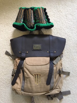 Monster Energy Java Backpack Bag 