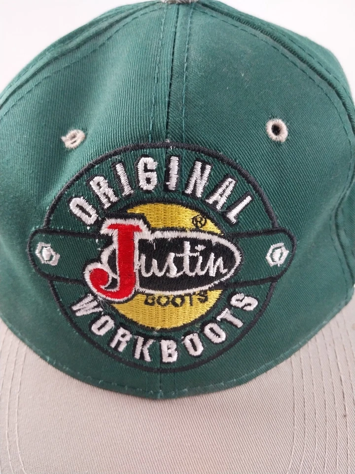 Justin Boots Company ORIGINAL WORKBOOTS Advertising Hat/Cap - Image 3 of 4