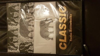 Neue! Classic  Satin-Bettwäsche. 135×200 , 2-tlg.,            100 %  Baumwolle 
