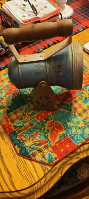 VINTAGE STAR HEADLIGHT & LANTERN CO. FLASHLIGHT RAILROAD POLICE