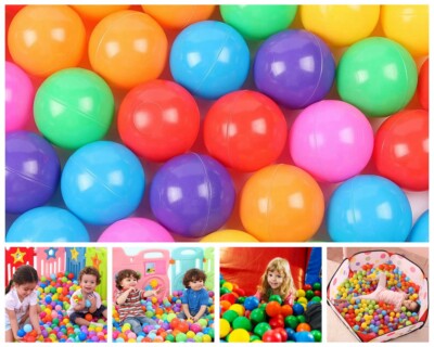 Colorful Plastic Pit Balls Macaron Ocean Balls Baby Water Pool Toy for Kids