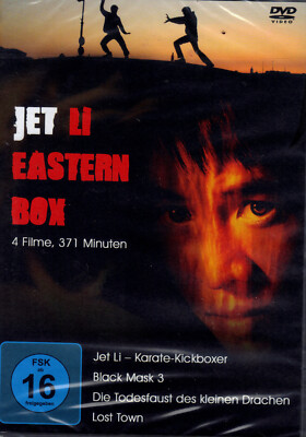 Jet Li Eastern Box - 4 Filme auf 2 DVD´s  - neu & ovp