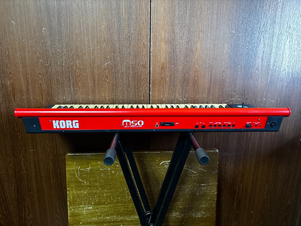 KORG M50-61 61-Key Compact Music Workstation RED Limited