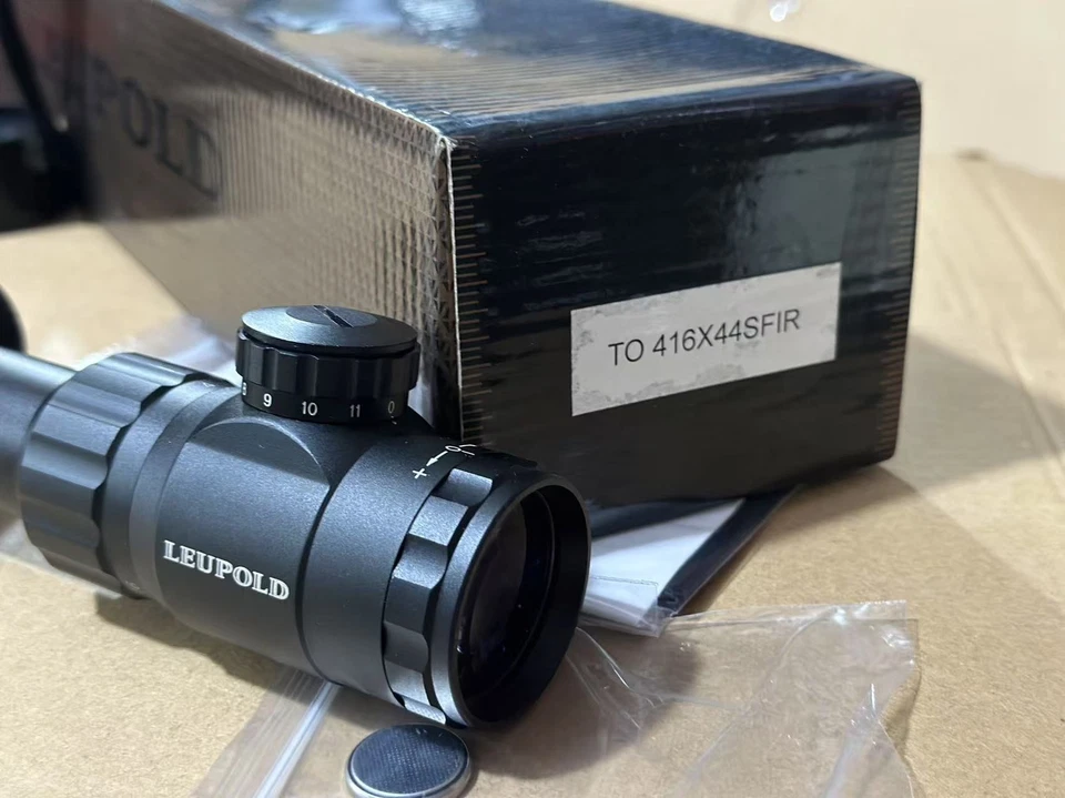 Mira telescópica táctica a prueba de golpes impermeable caza LEUPOLD 4-16x44SFIR con iluminación Foto 3 de 4