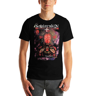 SAVIORSKIN Nowhere T-Shirt NEW! Amorphis Fear Factory Godflesh Moonspell Swans
