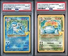 2021 BLASTOISE #2 VENUSAUR #15 CELEBRATIONS CLASSIC COLLECTION BASE SET PSA8 SET