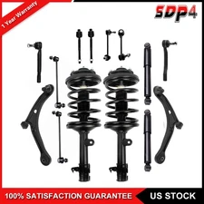 Front Struts Rear Shocks Sway Bar Tie Rod Kit Fits 2006 2007 2008 Honda Pilot