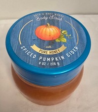 Bath & Body Works Spiced Pumpkin Cidr Peeling do ciała z czystym miodem 8 uncji RZADKI!!