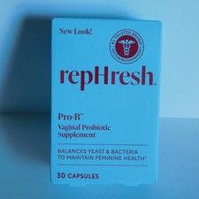 rePHresh Pro-B Vaginal Probiotic Supplement 30 Capsules